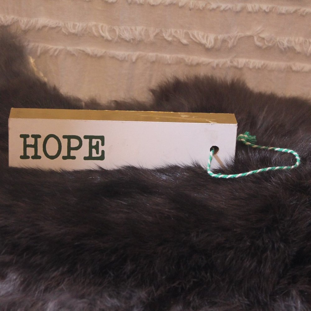 "HOPE" Holiday Ornament
